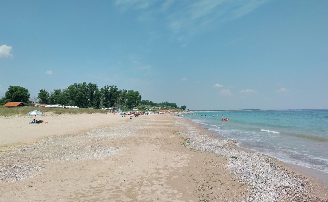 Photo de Plyazh Panorama avec sable lumineux de surface