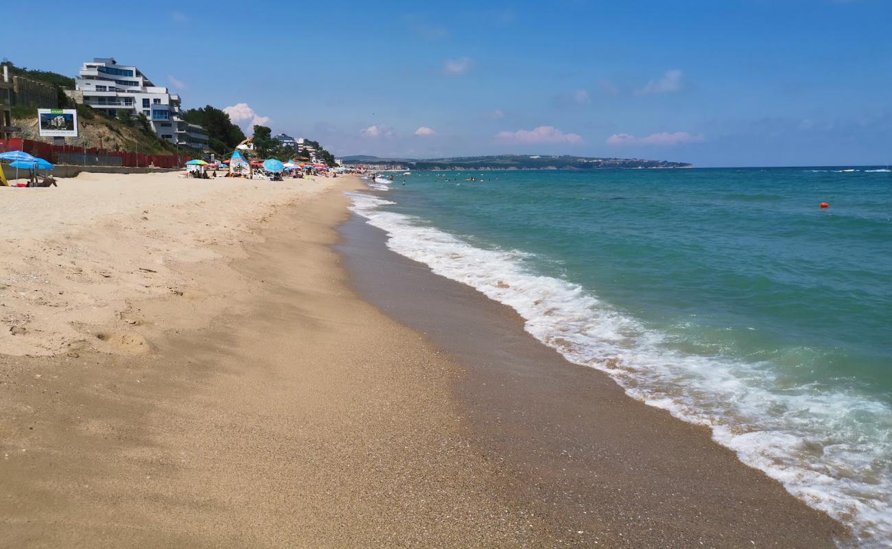 Photo de Obzor South avec sable lumineux de surface