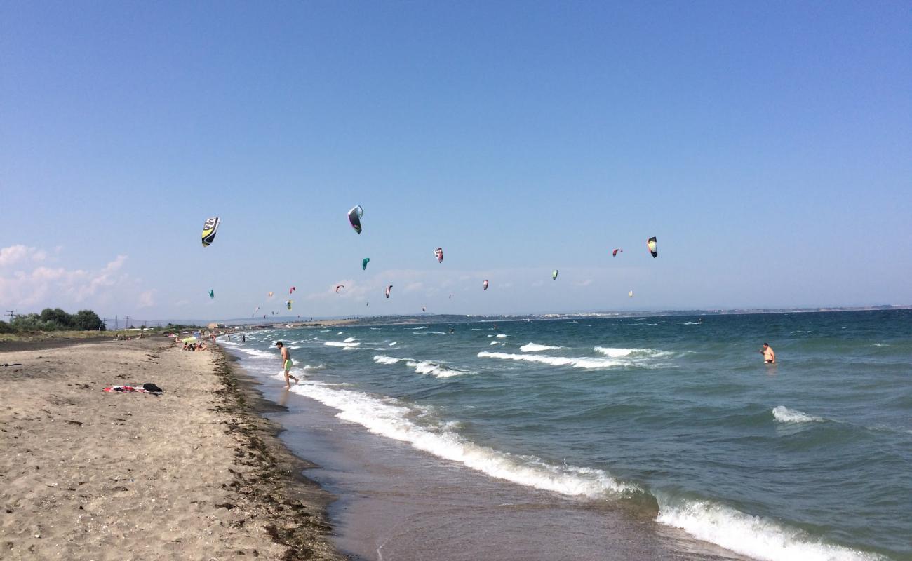 Photo de Burgas North avec sable gris de surface