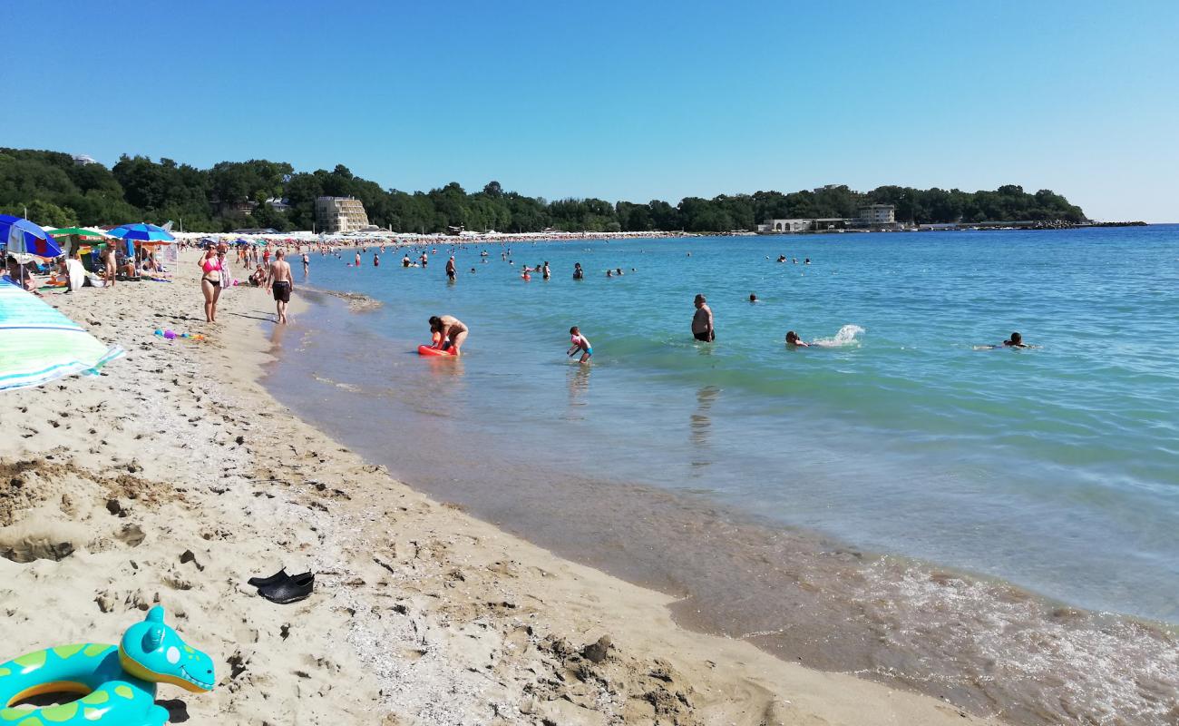 Photo de Kiten South beach avec sable beige de surface