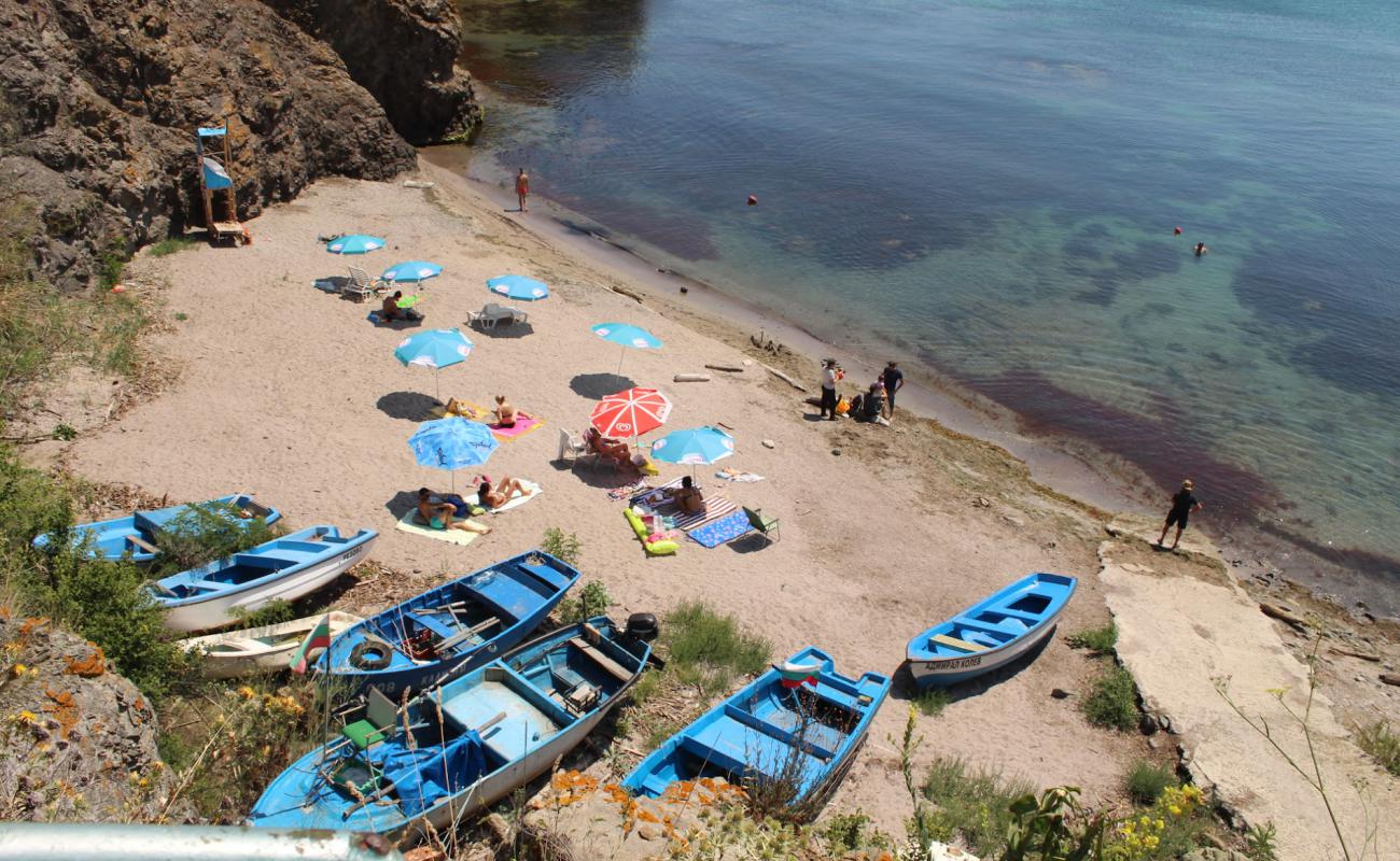 Photo de Rezovo beach avec sable lumineux de surface