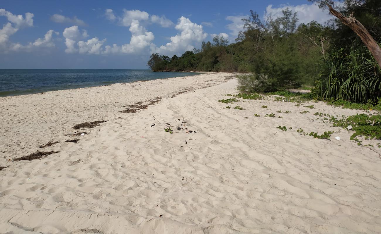 Photo de Silver Beach avec sable beige de surface