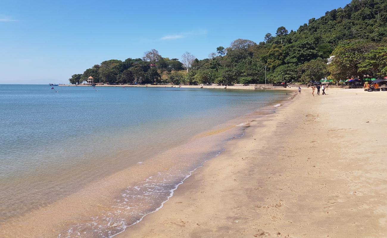 Photo de Kep Beach avec sable lumineux de surface