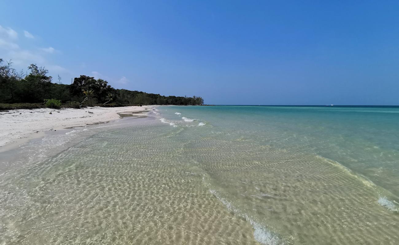 Photo de Pagoda Beach avec sable fin et lumineux de surface