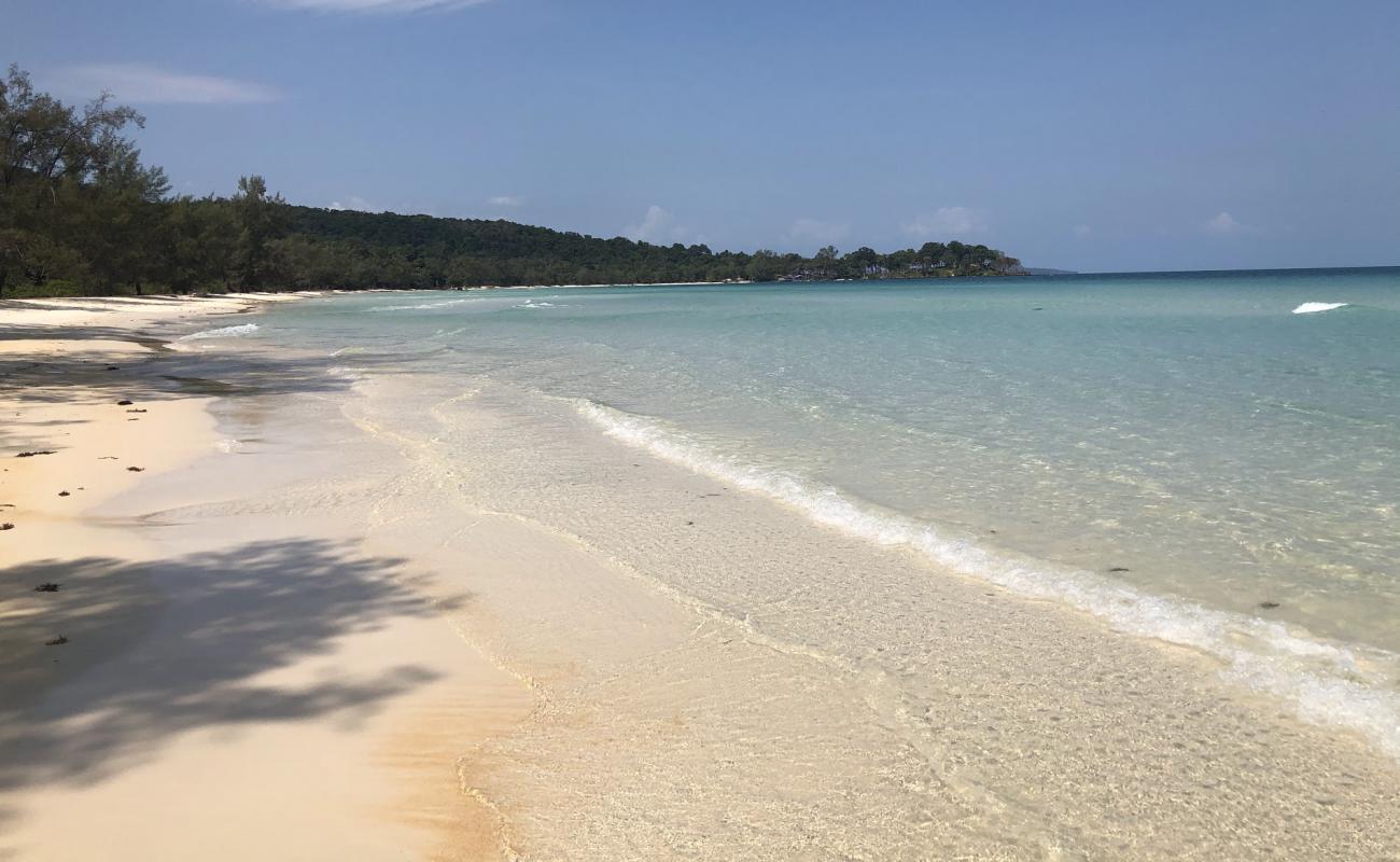 Photo de Clear Water Bay avec sable lumineux de surface