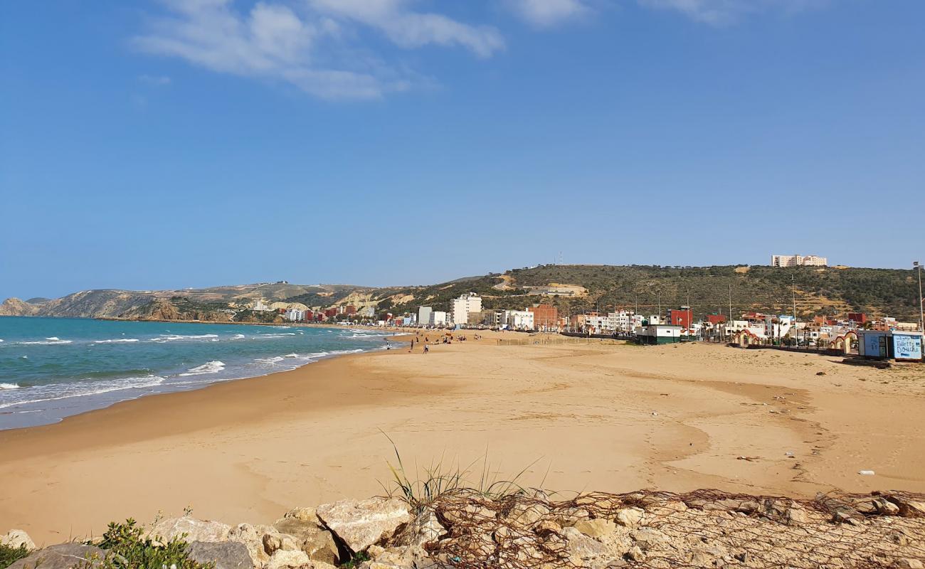 Photo de Plage de Marsa avec sable fin et lumineux de surface