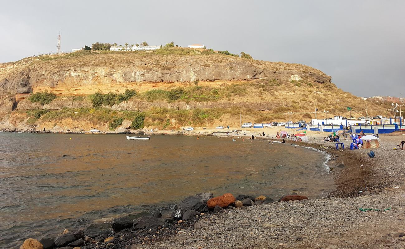 Photo de Plage Oued Abdellah avec sable brillant et rochers de surface