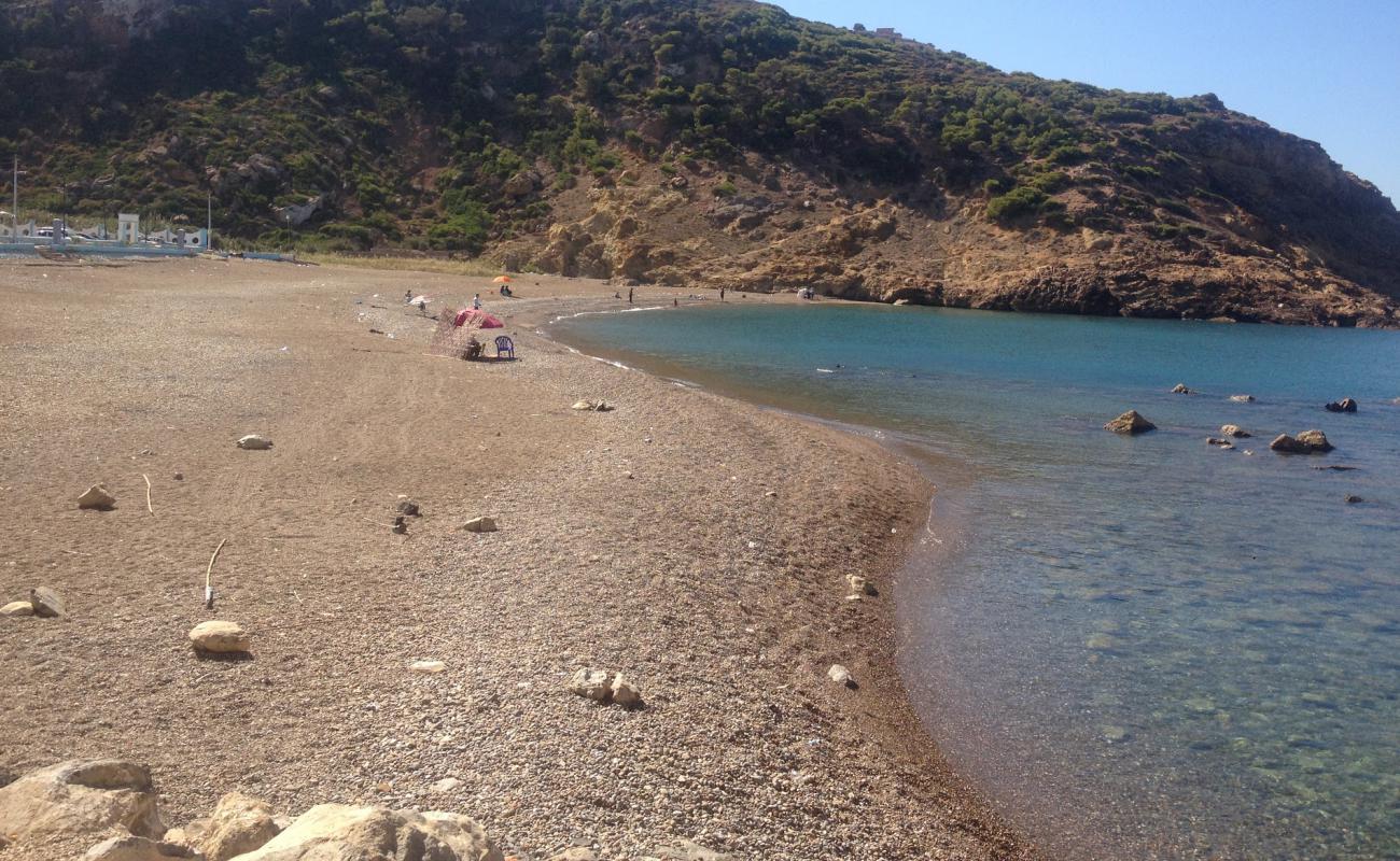 Photo de Plage Agla avec caillou clair de surface