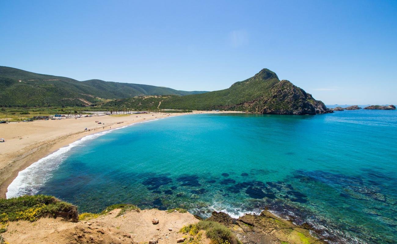 Photo de Plage Medegh 1 avec sable lumineux de surface