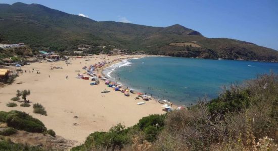 Plage Djenen El Bey wad bwqrat( La grande Plage )