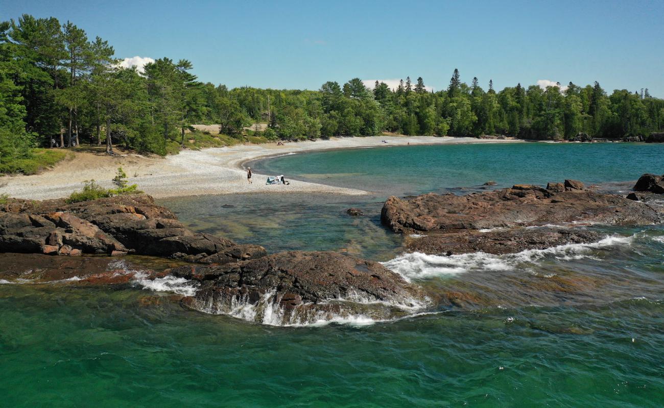 Photo de Stone Beach avec roches de surface