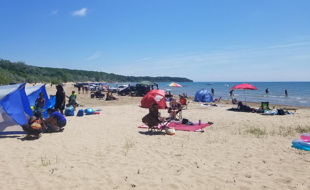 Photo de Nickel Beach avec sable lumineux de surface