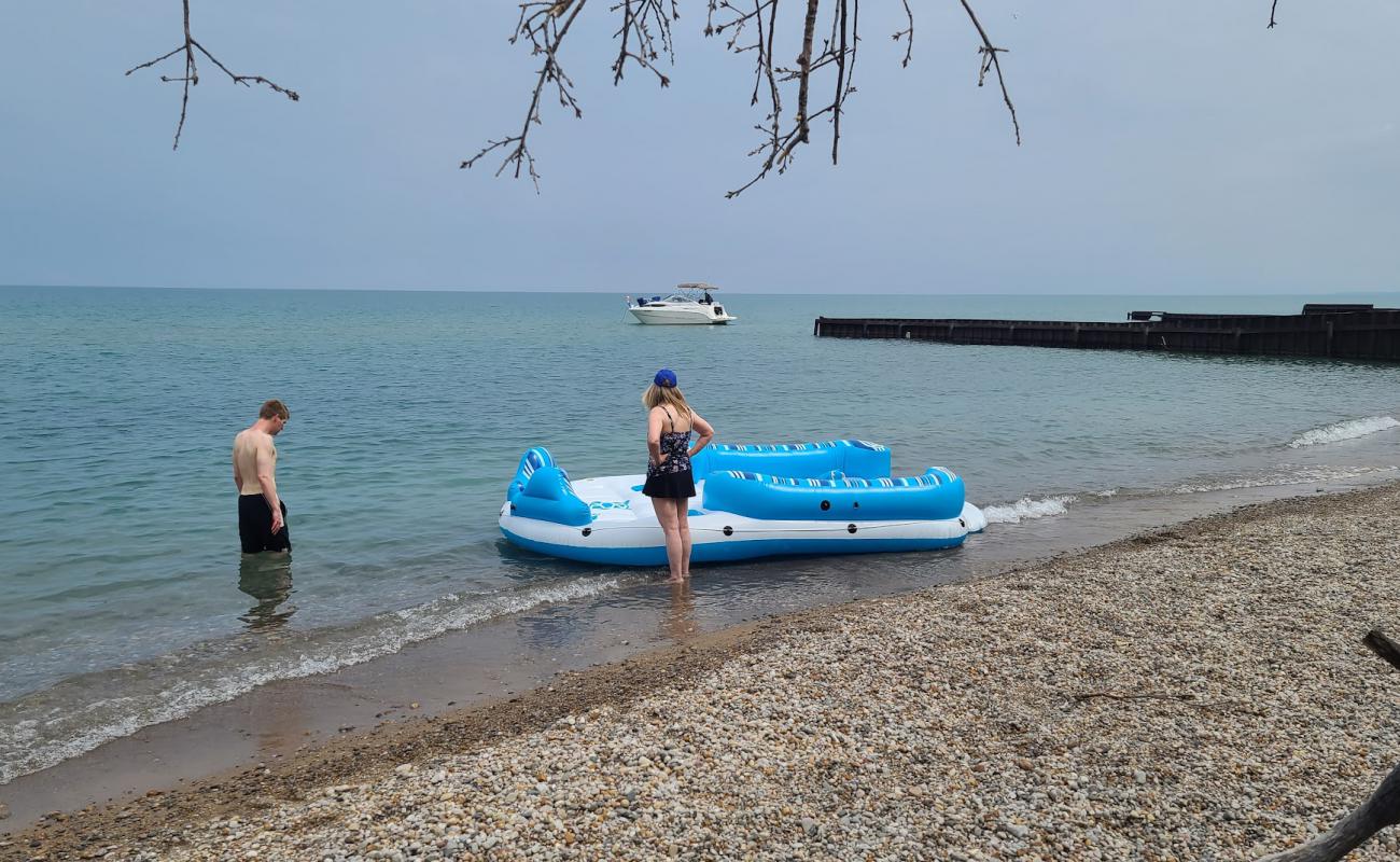 Photo de Blackwell Beach avec caillou fin gris de surface