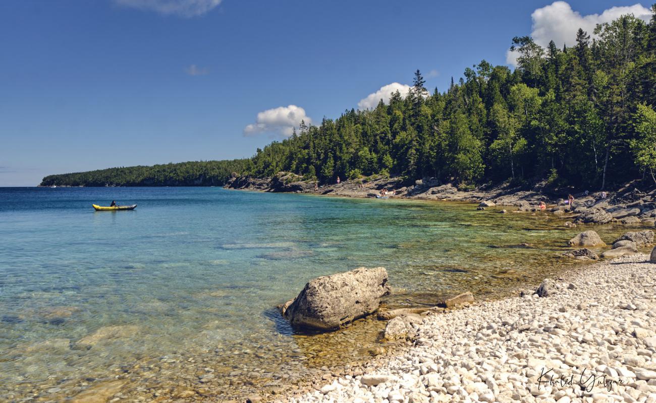 Photo de Little Cove Beach avec roches de surface