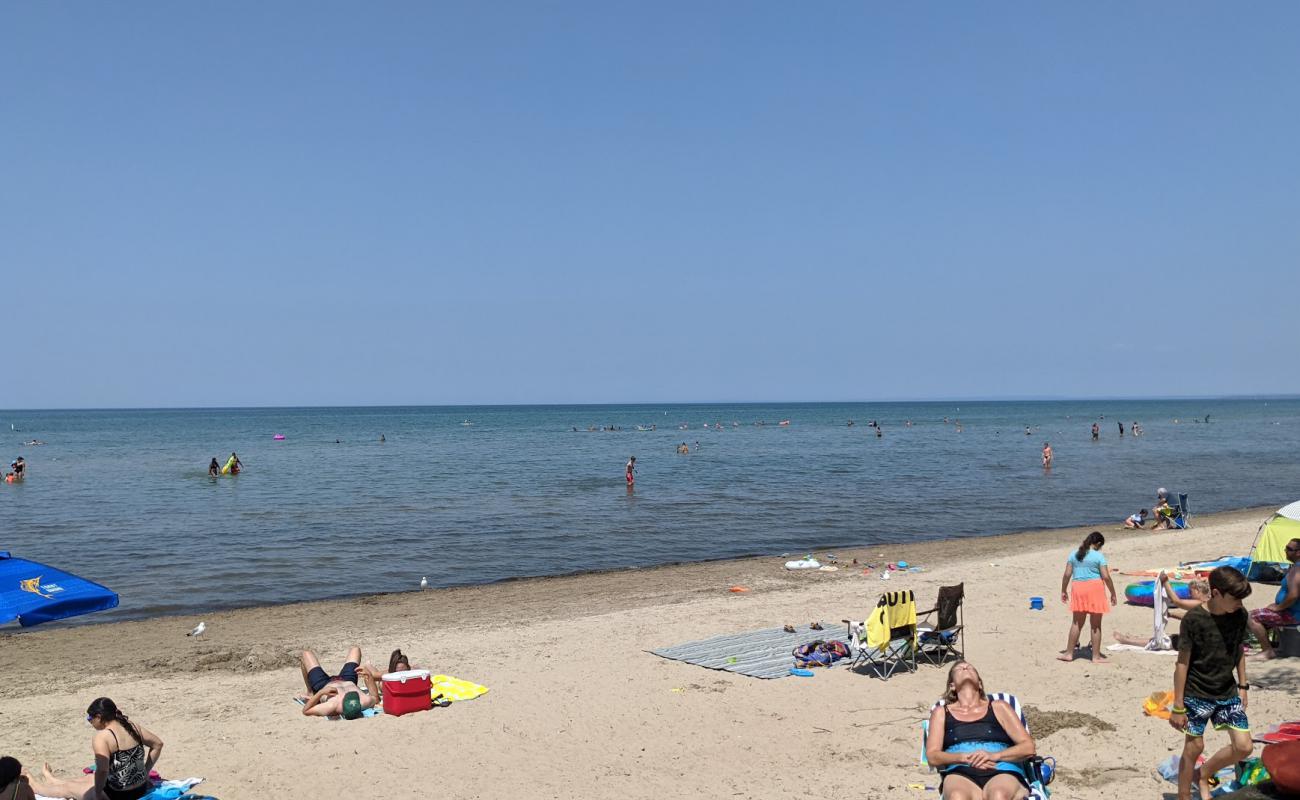 Photo de Wasaga Beach A5 avec sable lumineux de surface