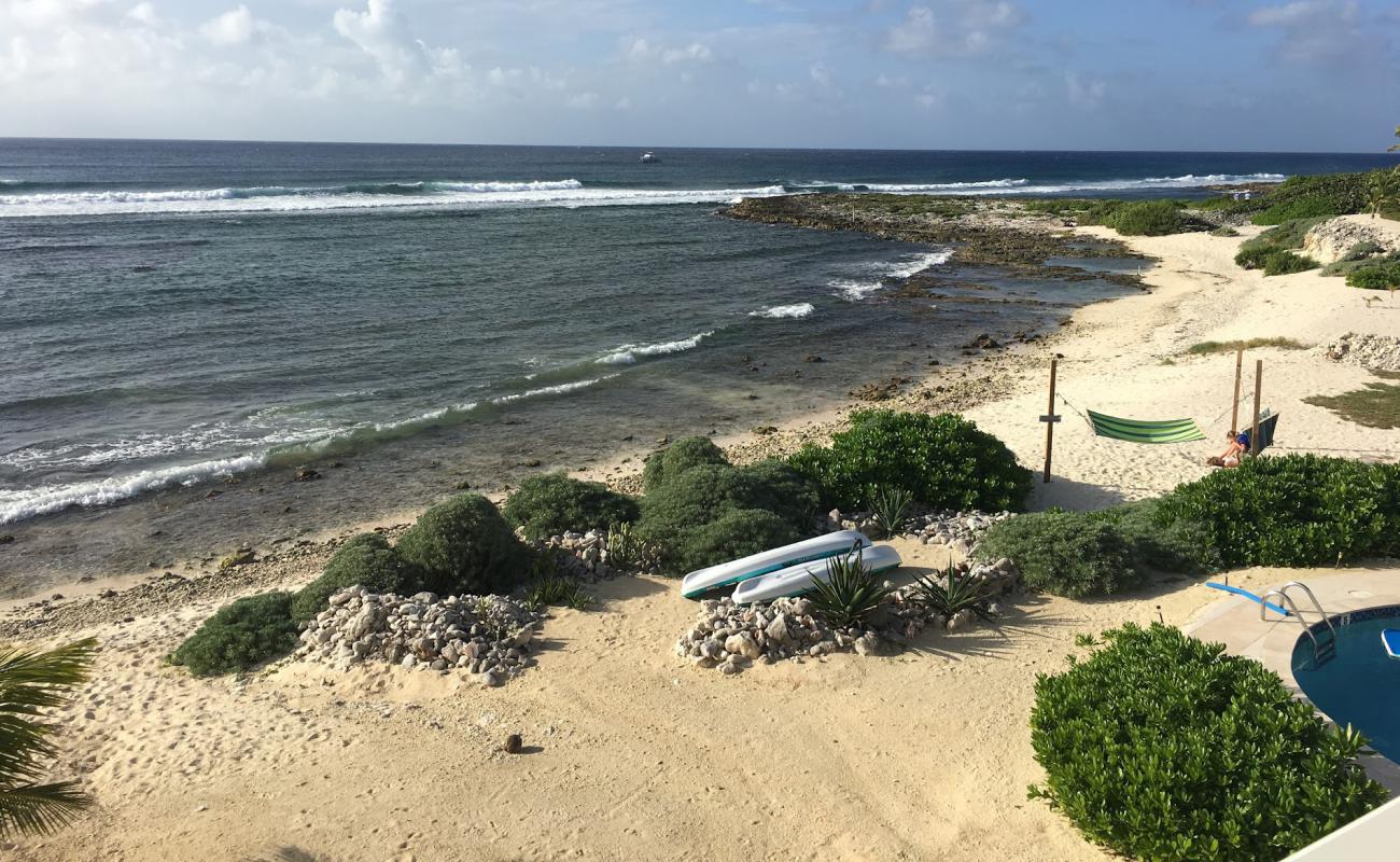 Photo de Plage Crescent avec sable lumineux de surface