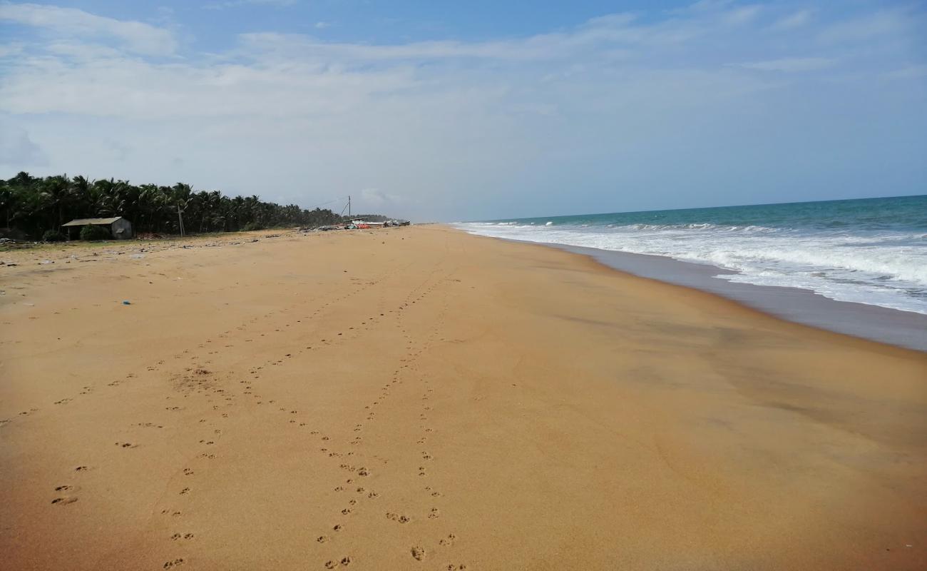 Photo de Sinnapaduwa Beach avec sable lumineux de surface