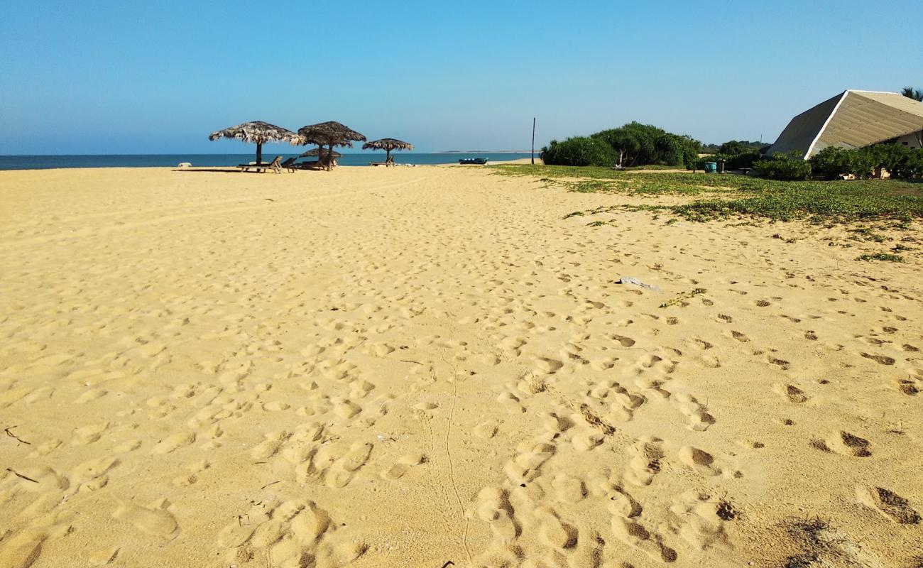 Photo de Thalawila Beach avec sable lumineux de surface