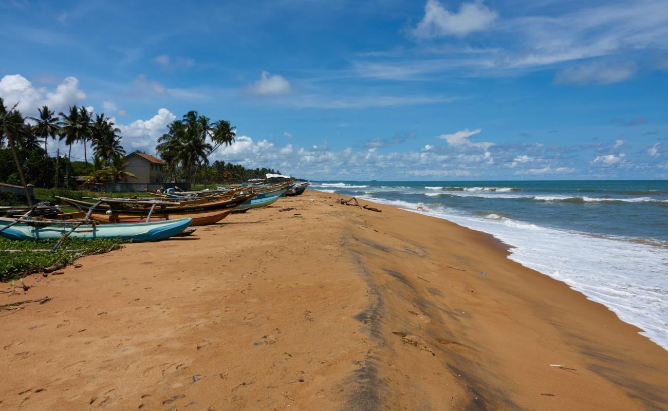 Photo de Kalutara North Beach avec sable beige de surface