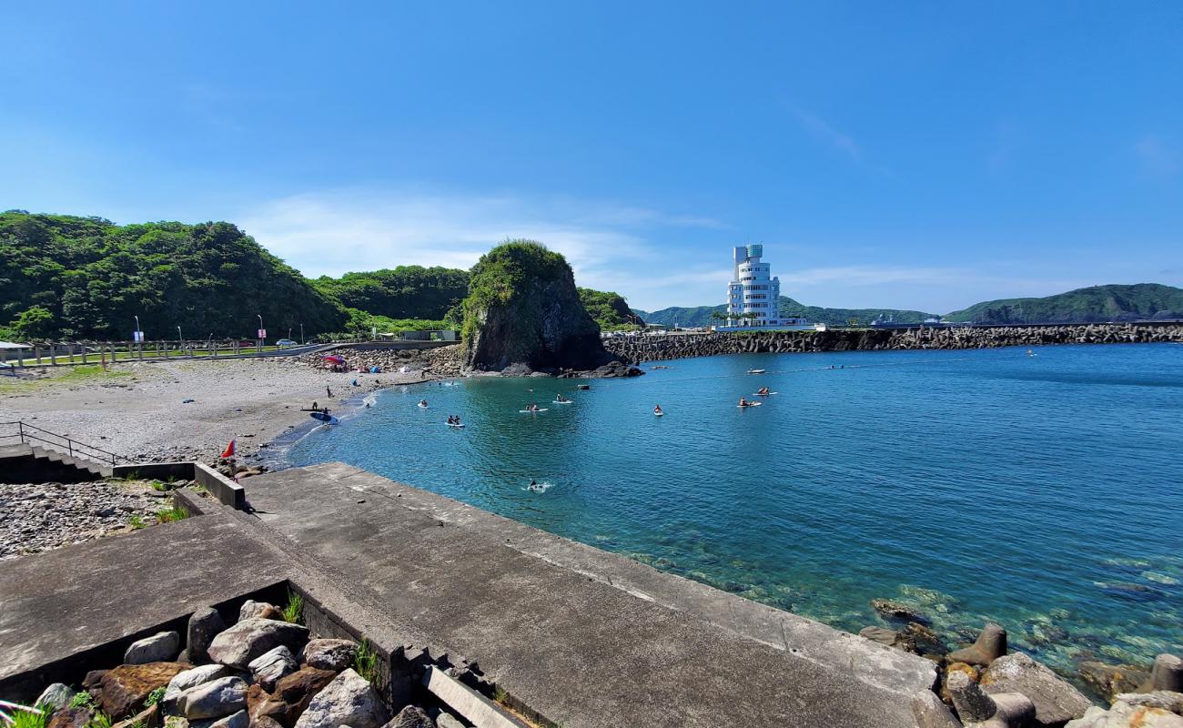 Photo de Cape Tofu beach avec caillou gris de surface