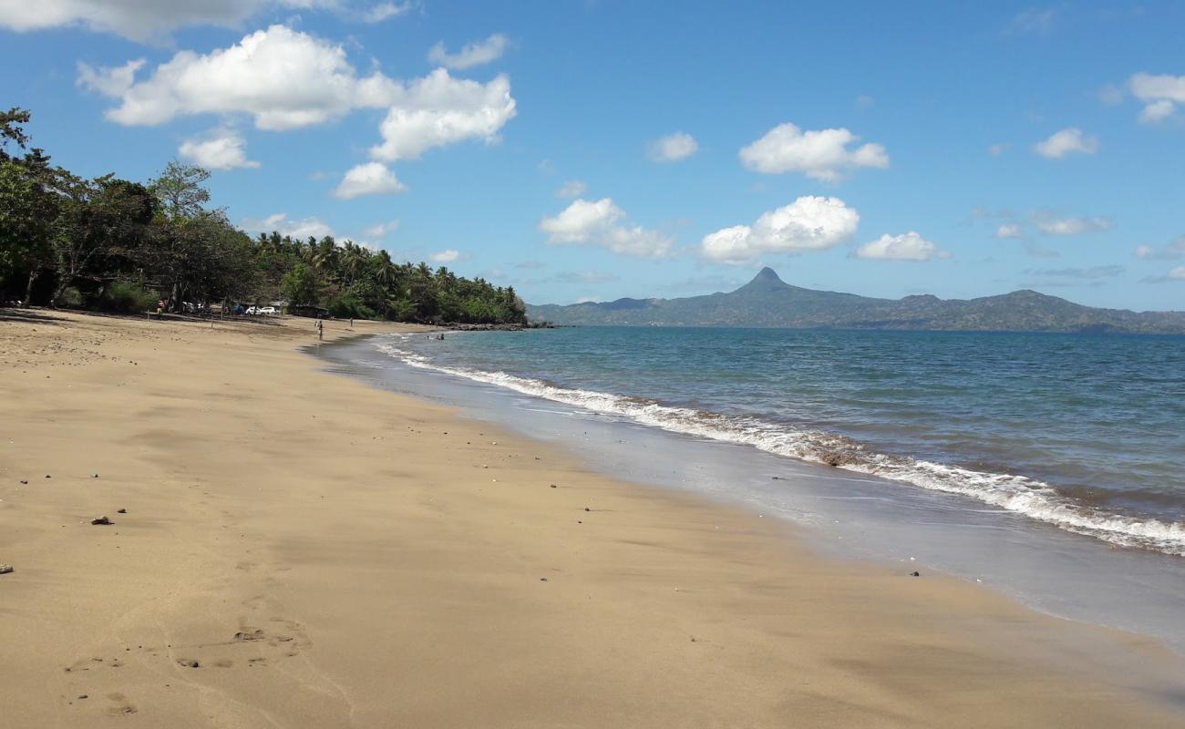 Photo de Tahiti Beach avec sable beige de surface