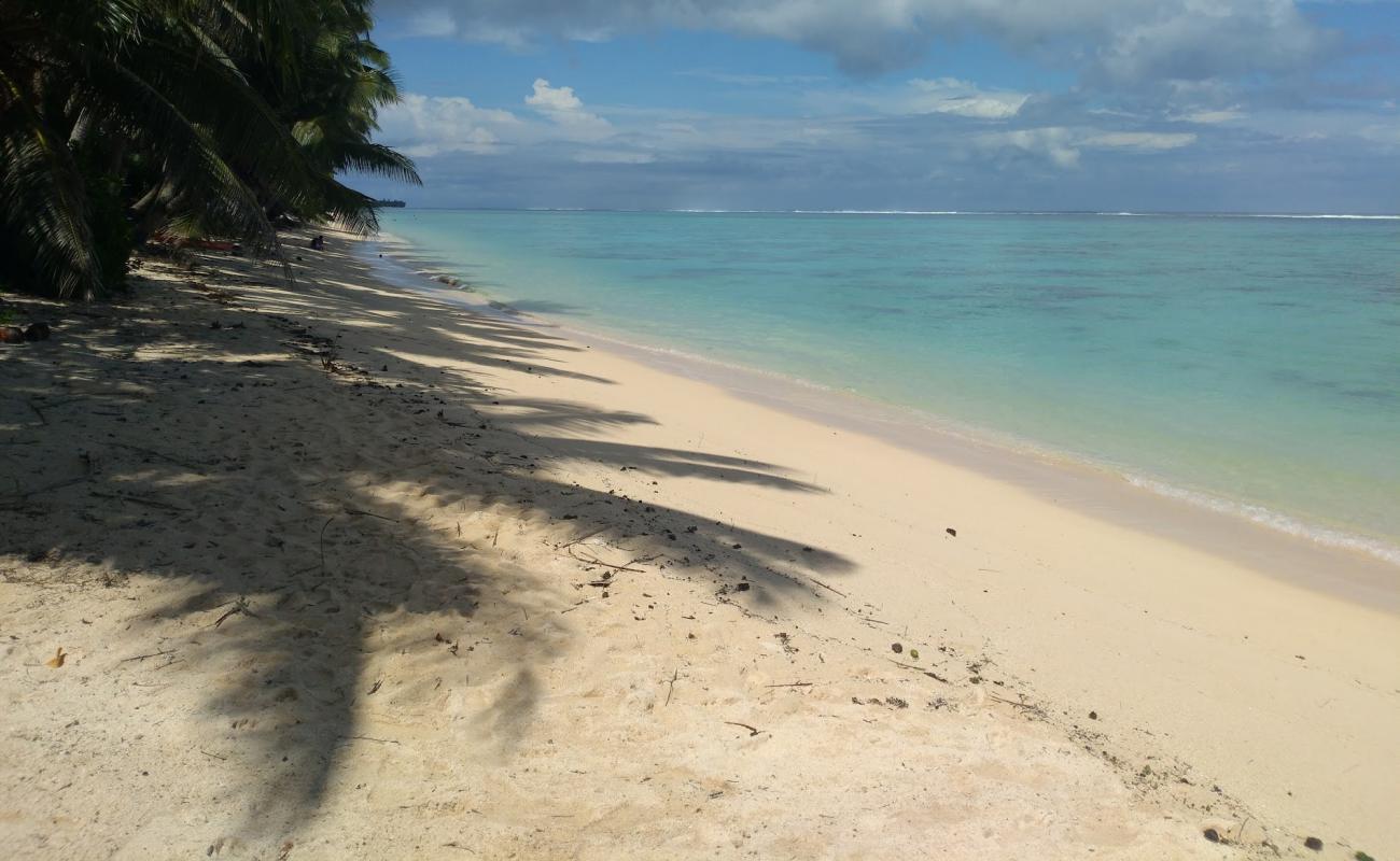 Photo de Vai beach avec sable fin et lumineux de surface