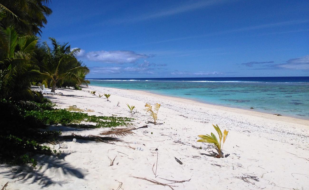Photo de Tokerau Beach avec sable beige de surface