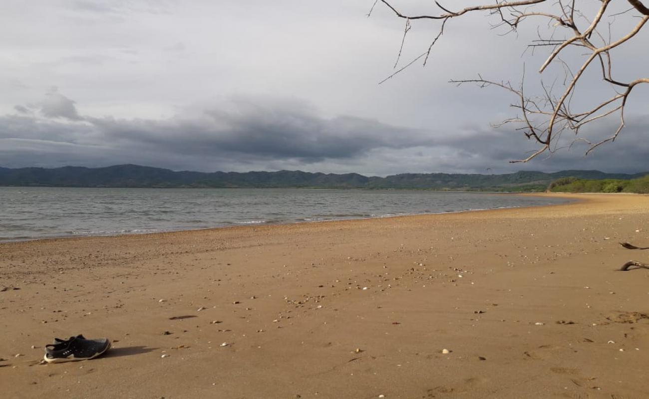 Photo de Pochotes beach avec sable lumineux de surface