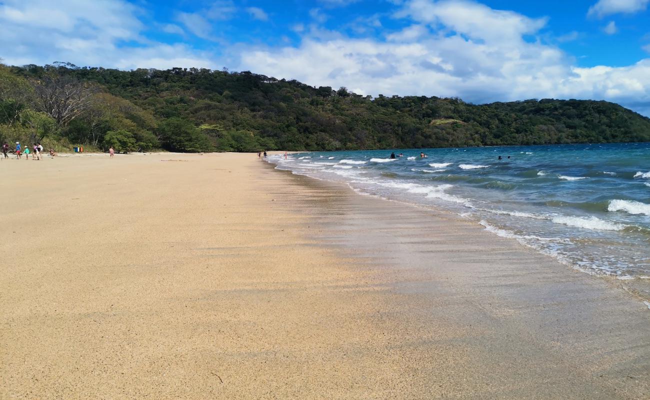 Photo de Nacascolo beach avec sable beige de surface