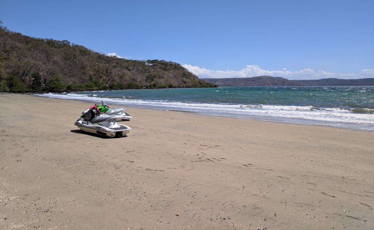 Photo de Manzanillo beach avec sable beige de surface