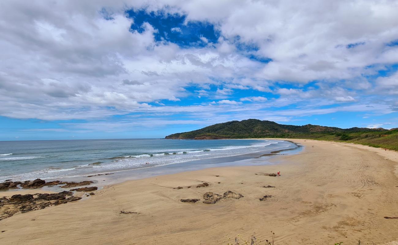 Photo de Playa Ventanas avec sable beige de surface
