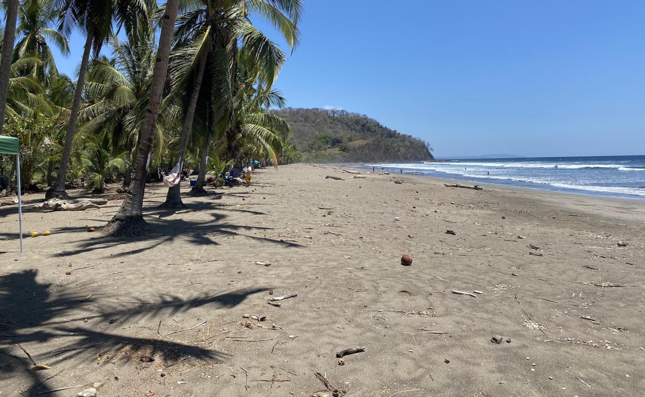 Photo de Corozalito Beach avec sable gris de surface