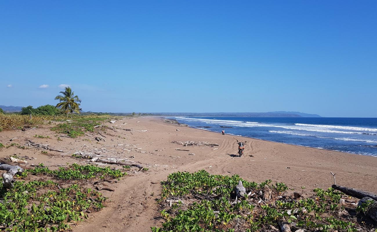 Photo de Playa Ario avec sable lumineux de surface