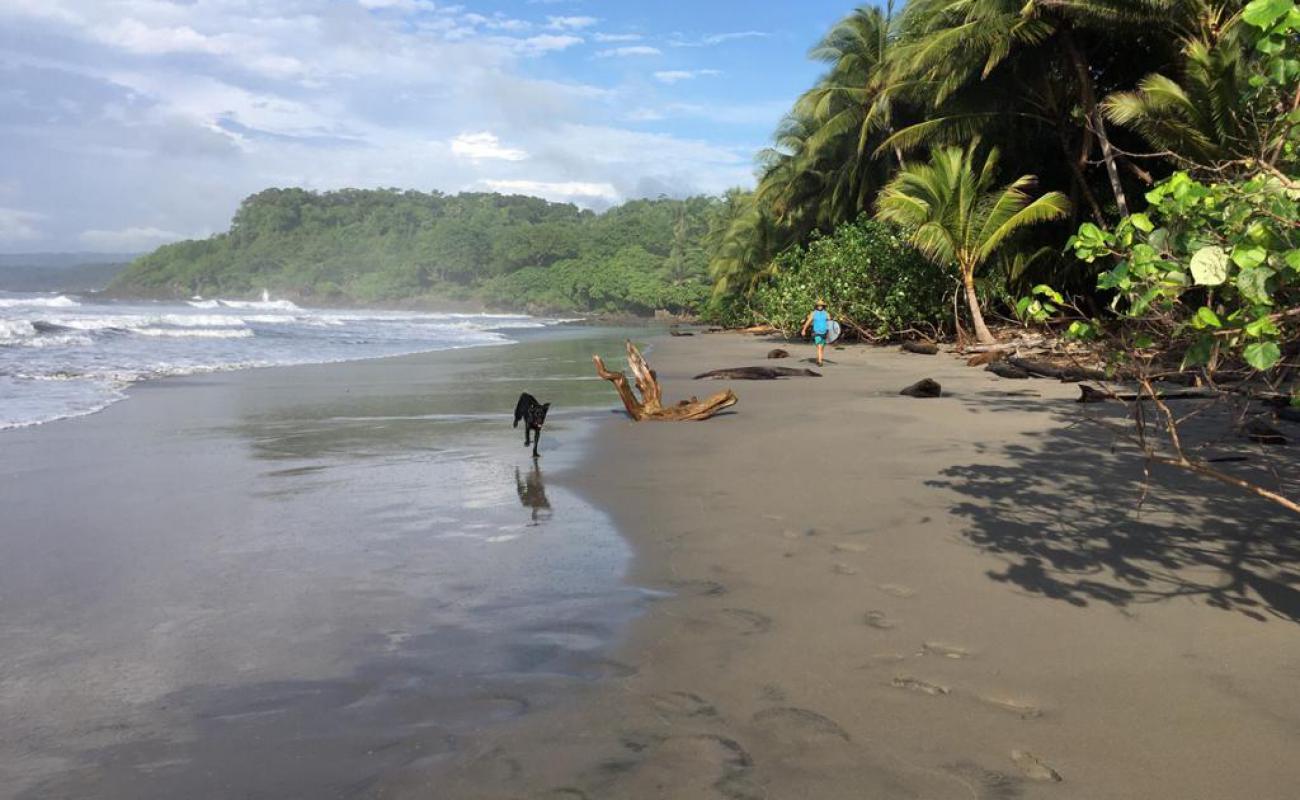 Photo de Playa Grande avec sable beige de surface