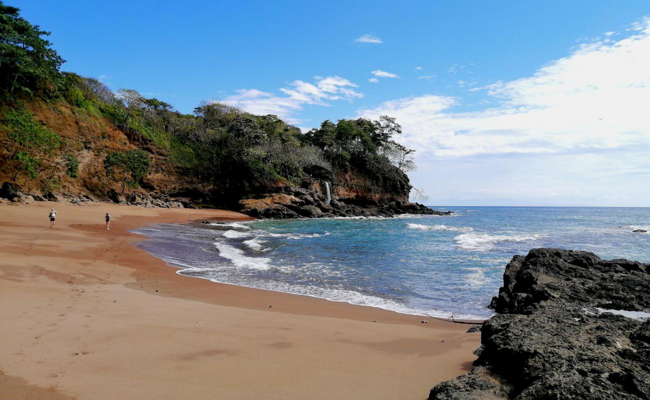 Photo de Cocalito Beach avec sable lumineux de surface