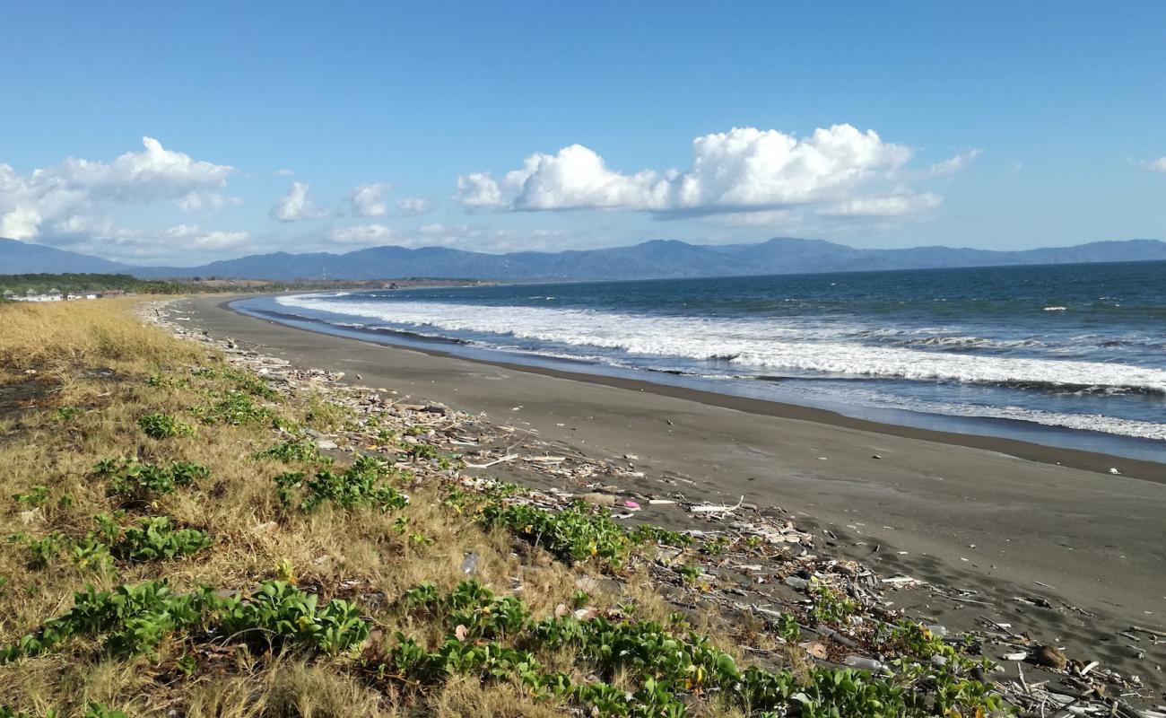 Photo de Playa Guacalillo avec sable brun de surface