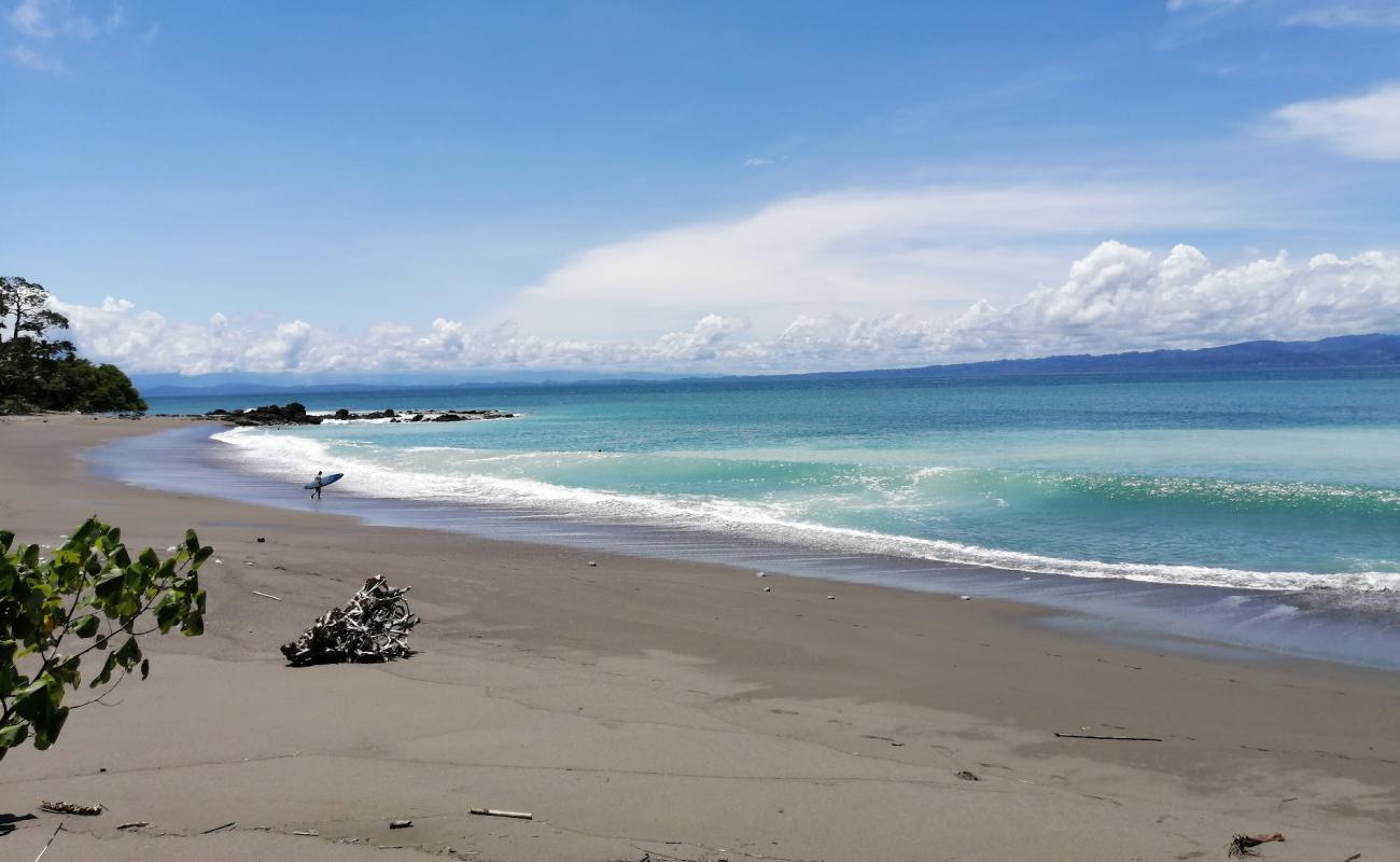 Photo de Playa Carbonera avec sable brun de surface
