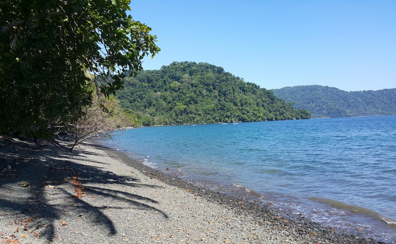 Photo de Playa Nicuesa avec galets gris de surface