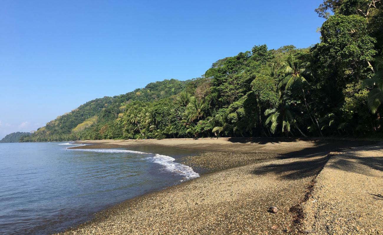 Photo de Playa San Josecito avec galets gris de surface