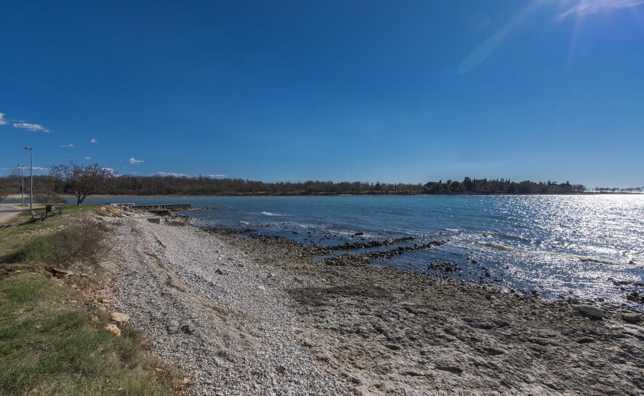 Photo de Lovrecica beach avec roches de surface