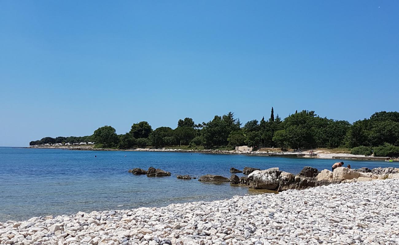 Photo de Saladinka beach avec roches de surface