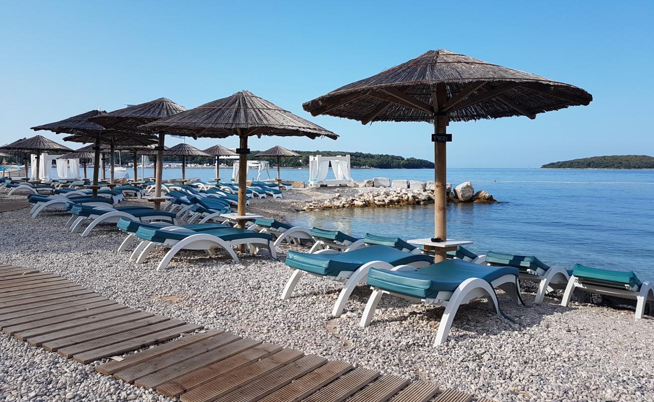 Photo de Plage Polidor avec caillou fin clair de surface