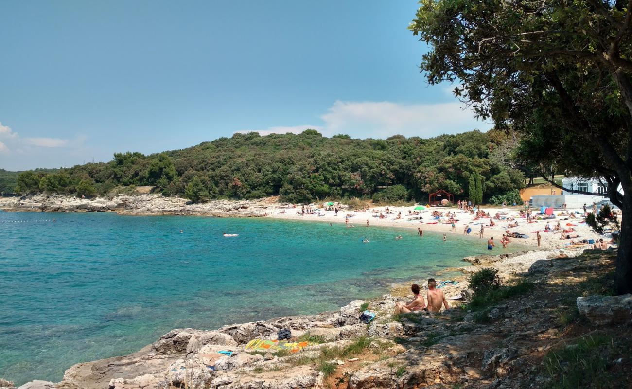 Photo de Ambrela beach avec galets blancs de surface