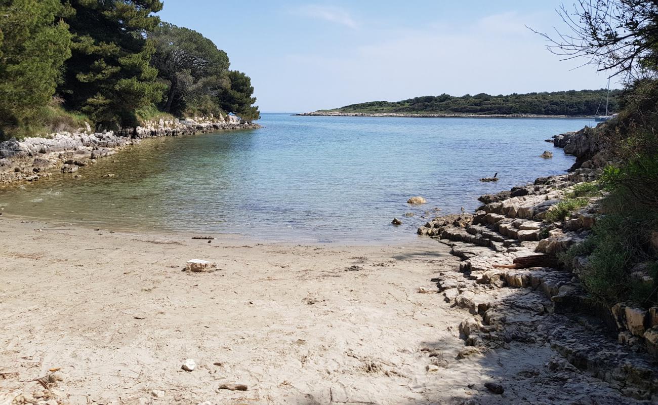 Photo de Mali Portic beach avec caillou clair de surface