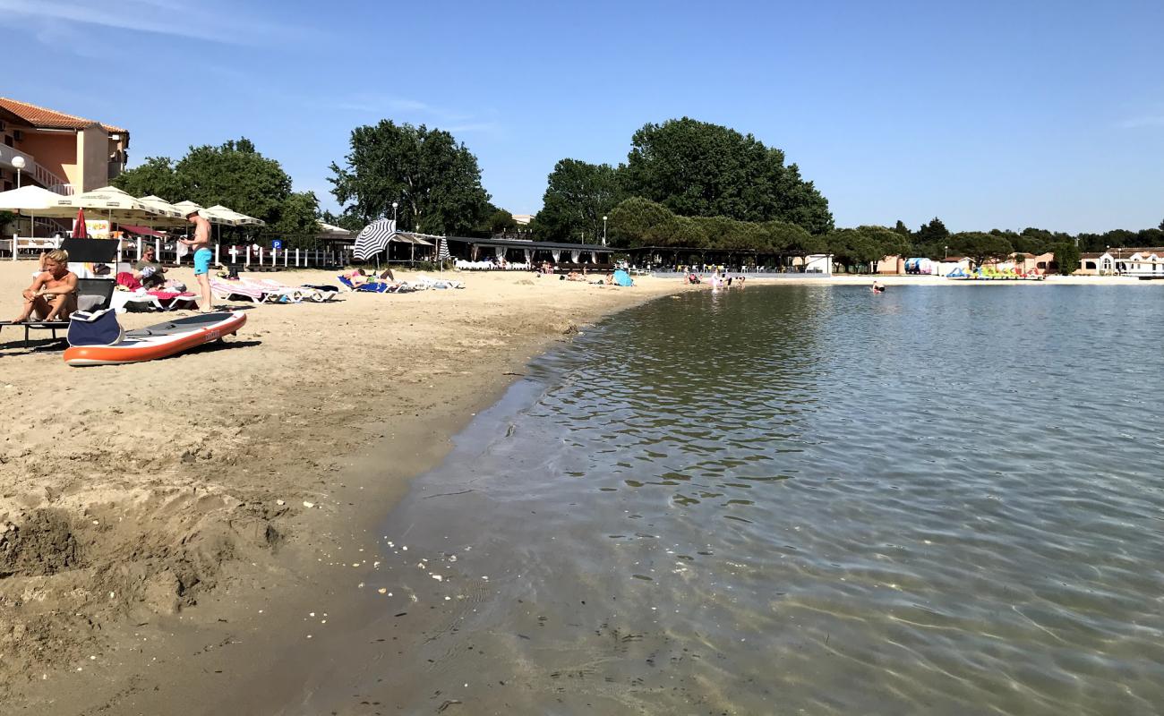 Photo de Bijeca beach avec sable lumineux de surface