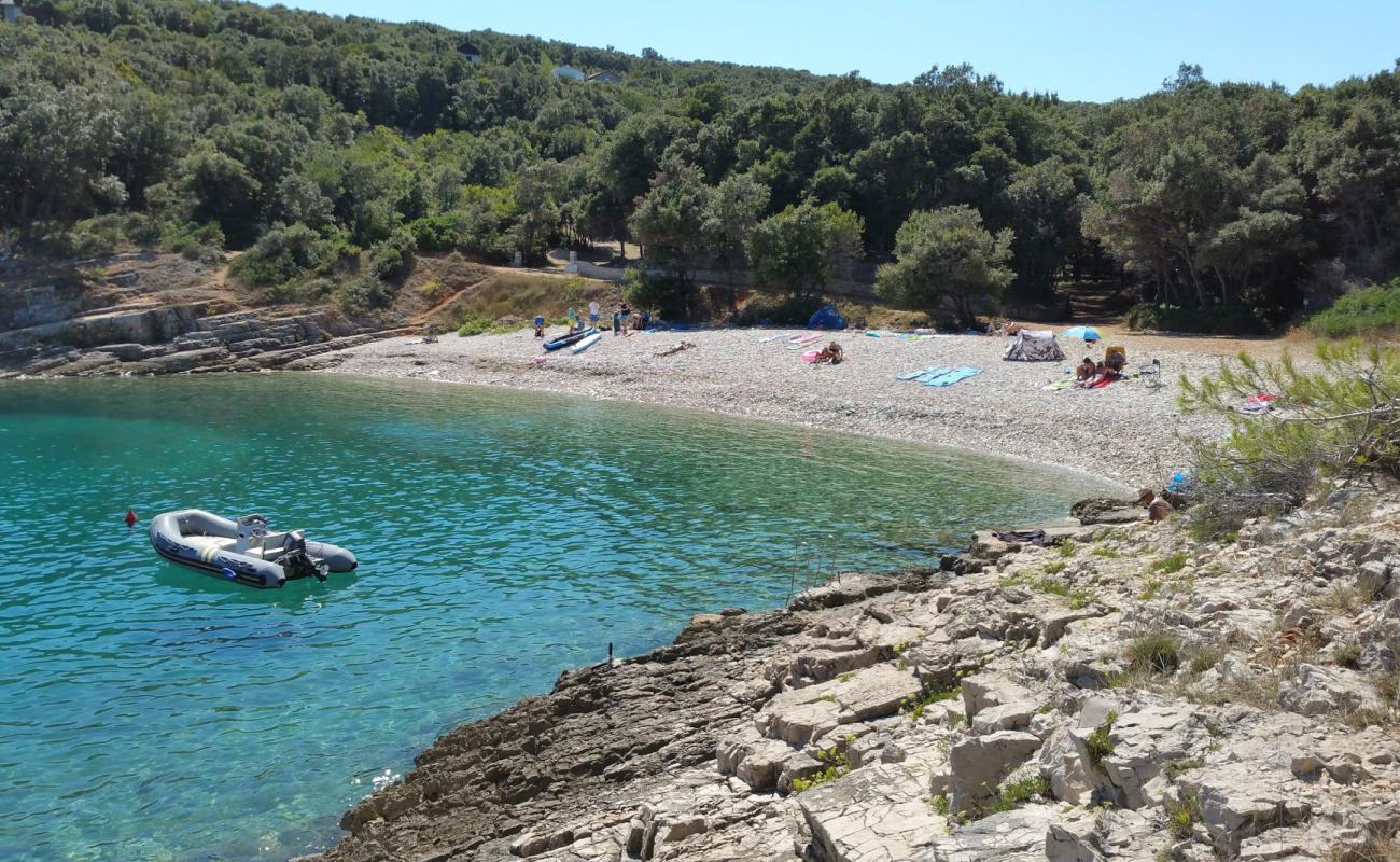Photo de Jalinica beach avec terrain rocheux de surface