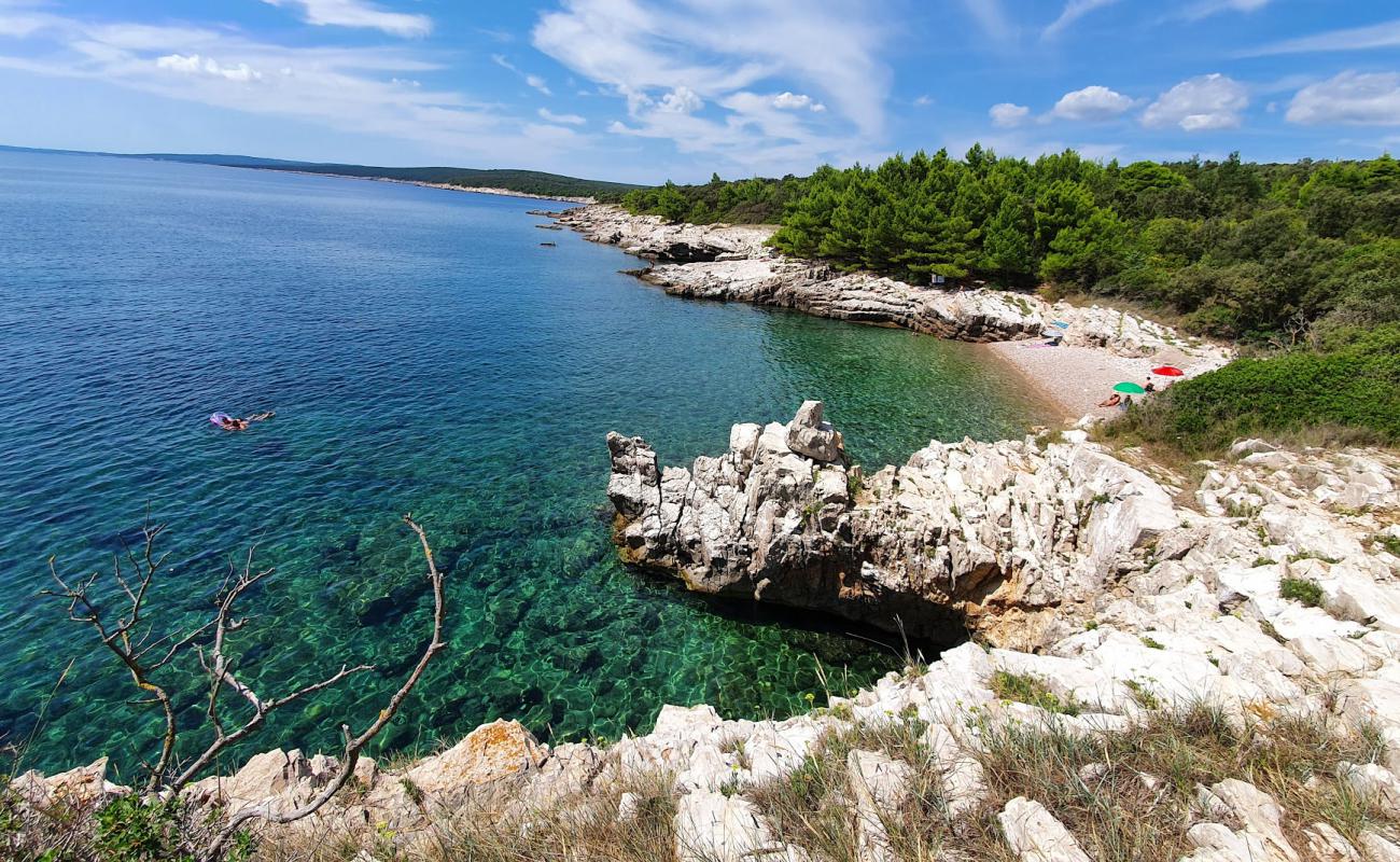 Photo de Pripanje beach avec terrain rocheux de surface