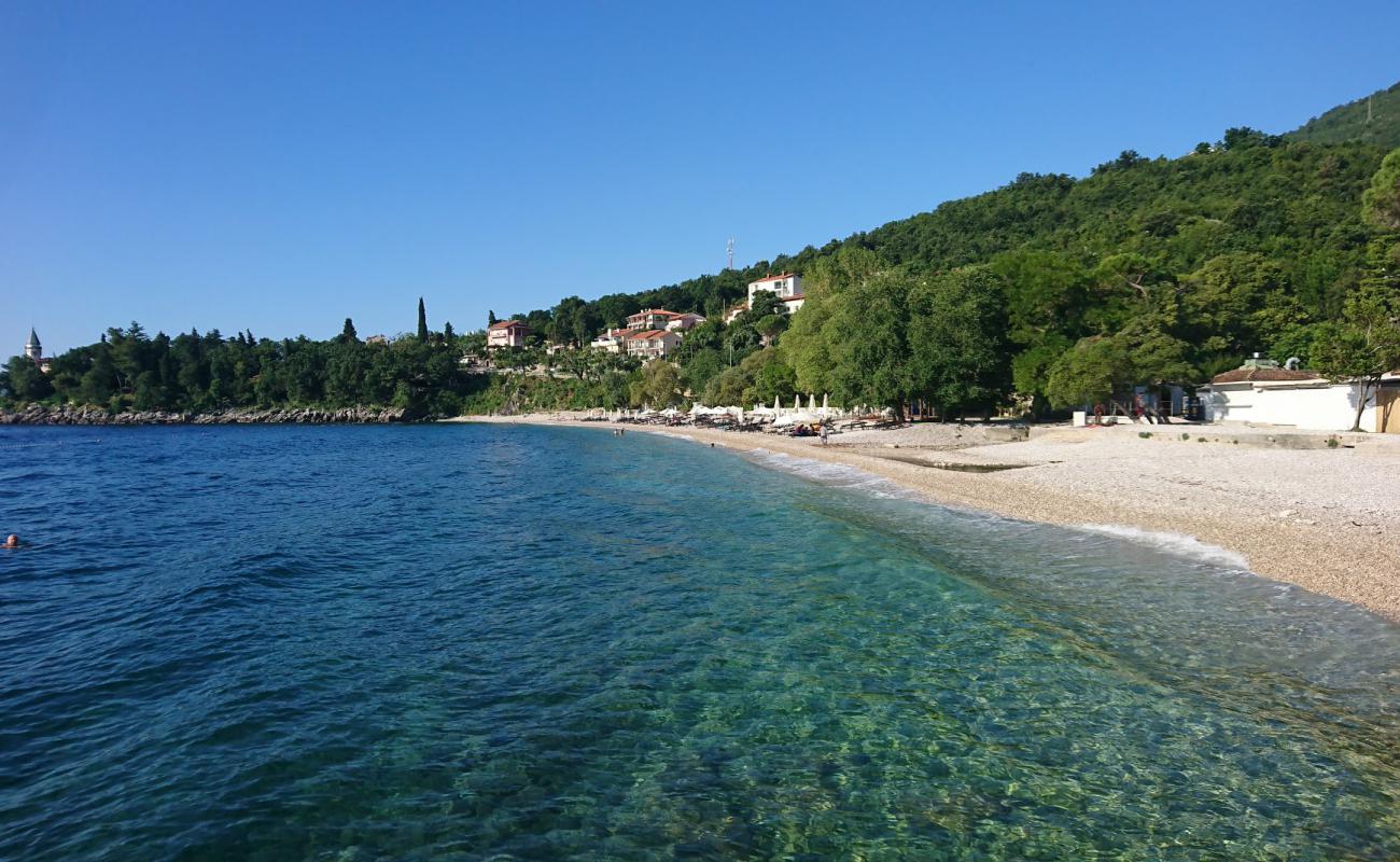 Photo de Plage de Medveja avec caillou clair de surface