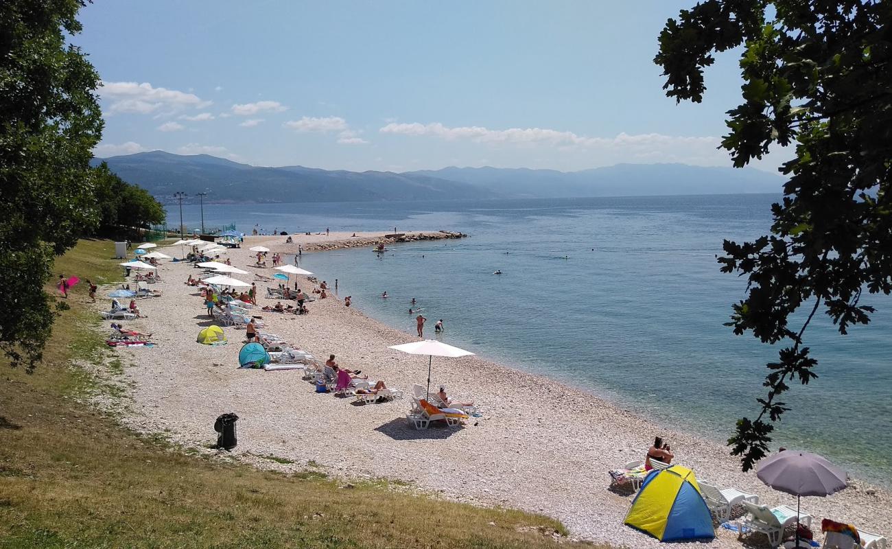 Photo de Zagori beach avec galets beige de surface