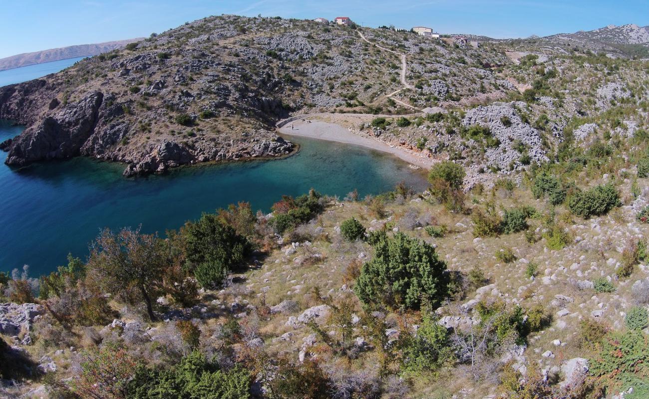 Photo de Cesarica beach avec caillou gris de surface